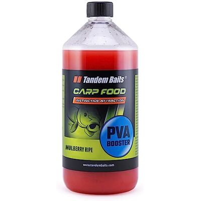 Tandem Baits Attractant Liquide Booster pour Pêche À La Carpe Carp Food PVA Booster 1000 ML Mûre Maturée - Publicité Tandem Baits Attractant Liquide Booster pour Pêche À La Carpe Carp Food PVA Booster 1000 ML Mûre Maturée - Publicité