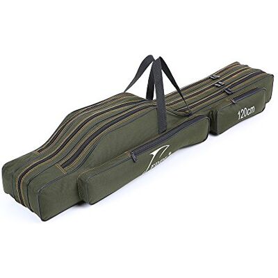 LIXADA Sac Portable de Transport pour Canne Sac (Trois Couches-120cm) - Publicité LIXADA Sac Portable de Transport pour Canne Sac (Trois Couches-120cm) - Publicité