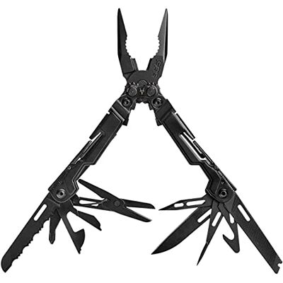 SOG Multi Tool PP1002-CP Stainless Steel POWERPINT Black - Publicité SOG Multi Tool PP1002-CP Stainless Steel POWERPINT Black - Publicité