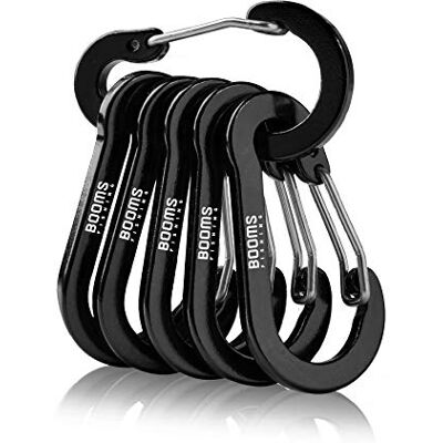 Booms Fishing CC1 Multi-Usage Clips Mousquetons pour Clé, Pêche,Sport de Plein Air,Vie Quotidienne - Publicité Booms Fishing CC1 Multi-Usage Clips Mousquetons pour Clé, Pêche,Sport de Plein Air,Vie Quotidienne - Publicité