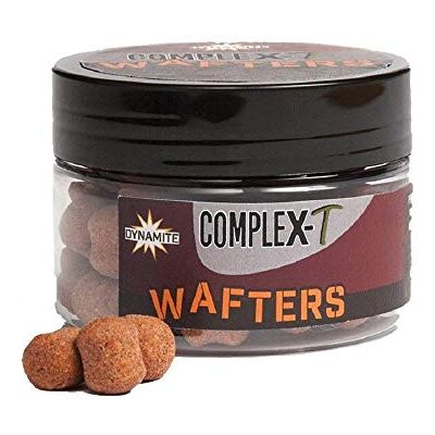 Dynamite Baits Bouillettes Wafters Complex-T Dumbells 60g D.15mm - Publicité Dynamite Baits Bouillettes Wafters Complex-T Dumbells 60g D.15mm - Publicité