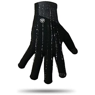 VER JARI Gants étanches Waterproof, Imperméables Confort Total (Noir, S) - Publicité VER JARI Gants étanches Waterproof, Imperméables Confort Total (Noir, S) - Publicité