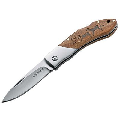Böker Magnum Caveman Couteau de Poche en Acier - Publicité Böker Magnum Caveman Couteau de Poche en Acier - Publicité