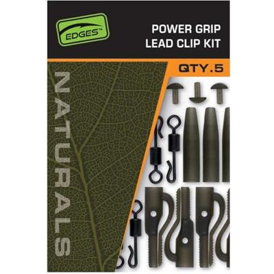 Fox Edges Naturals Kit de pinces de plomb Power Grip - Publicité Fox Edges Naturals Kit de pinces de plomb Power Grip - Publicité