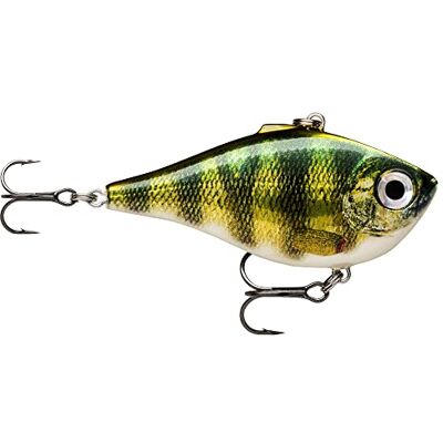 Rapala Leurre de Pêche Rippin’ Rap Matériel de Pêche Corps Fin et sans Bavette Leurre Pêche d'eau Douce Profondeur de Nage Variable 7cm / 24g Fabriqué en Estonie Live Perch - Publicité Rapala Leurre de Pêche Rippin’ Rap Matériel de Pêche Corps Fin et sans Bavette Leurre Pêche d'eau Douce Profondeur de Nage Variable 7cm / 24g Fabriqué en Estonie Live Perch - Publicité