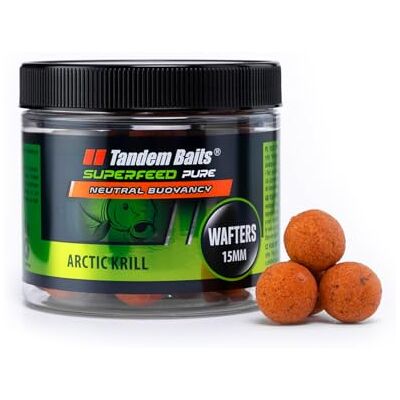 Tandem Baits SuperFeed Pure Wafters Krill Arctique, D'appâts pour carpes, Pêche de la Carpe, Peche, Pop-Ups, Bouillette Carpe, Professionnel Accessoires de Pêche Carpe 15mm 70g - Publicité Tandem Baits SuperFeed Pure Wafters Krill Arctique, D'appâts pour carpes, Pêche de la Carpe, Peche, Pop-Ups, Bouillette Carpe, Professionnel Accessoires de Pêche Carpe 15mm 70g - Publicité