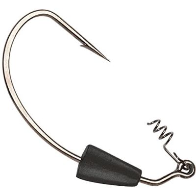 Hameçon Pesant pour Swimbait VMC - Grand Offset - Nickel Noir - Publicité Hameçon Pesant pour Swimbait VMC - Grand Offset - Nickel Noir - Publicité