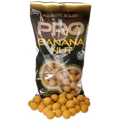 StarBaits Bouillettes Pro Banana Nut Boilies 800g D.20mm Jaune 64068 - Publicité StarBaits Bouillettes Pro Banana Nut Boilies 800g D.20mm Jaune 64068 - Publicité