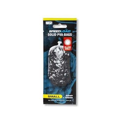 Nash Tackle Speedload Lot de 20 sacs PVA - Publicité Nash Tackle Speedload Lot de 20 sacs PVA - Publicité