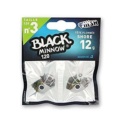 Fiiish - Black Minnow Shore Jig Head - 12 g - Doré - Jig Head - Publicité Fiiish - Black Minnow Shore Jig Head - 12 g - Doré - Jig Head - Publicité