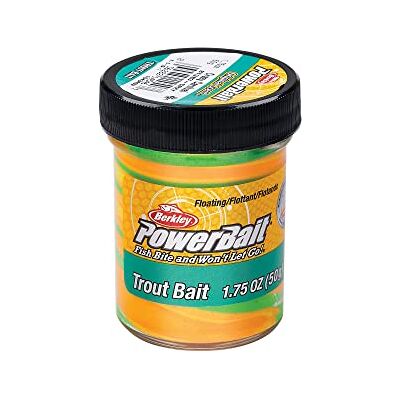 Berkley PowerBait Trout Fishing Dough Bait Leurre de Pâte Mixte Adulte, Crazy Carnival Jar - Publicité Berkley PowerBait Trout Fishing Dough Bait Leurre de Pâte Mixte Adulte, Crazy Carnival Jar - Publicité