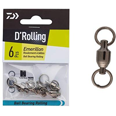 Daiwa Emerillon Ball Bearing No.4 R.50kg Black Nickel EM361163 - Publicité Daiwa Emerillon Ball Bearing No.4 R.50kg Black Nickel EM361163 - Publicité