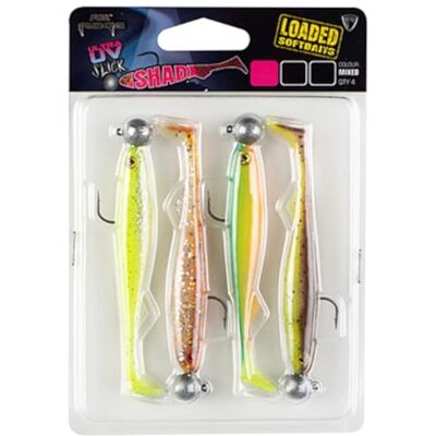 Fox Rage Slick Shad Lot de 4 poissons en caoutchouc Couleurs mixtes 1 g 11 cm Taille 3/ - Publicité Fox Rage Slick Shad Lot de 4 poissons en caoutchouc Couleurs mixtes 1 g 11 cm Taille 3/ - Publicité
