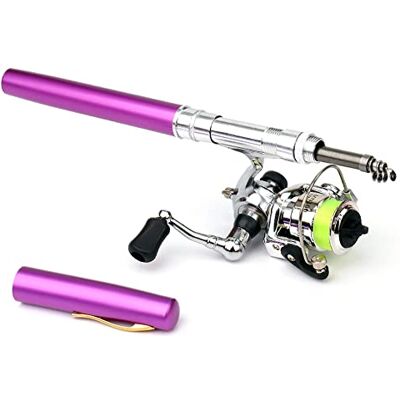 LIXADA 1 M /1.4M /1.6M Poche Pliable Canne À Pêche Bobine Combo Mini Stylo Pôle De Pêche Kit Télescopique Canne À Pêche Spinning Reel Combo Kit 7 Coloris - Publicité LIXADA 1 M /1.4M /1.6M Poche Pliable Canne À Pêche Bobine Combo Mini Stylo Pôle De Pêche Kit Télescopique Canne À Pêche Spinning Reel Combo Kit 7 Coloris - Publicité