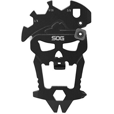 SOG MacV Tool SM1001 – Hardcased Black 12 outils en 1 : décapsuleur, tournevis, Mixte Adulte, Noir, Taille unique - Publicité SOG MacV Tool SM1001 – Hardcased Black 12 outils en 1 : décapsuleur, tournevis, Mixte Adulte, Noir, Taille unique - Publicité