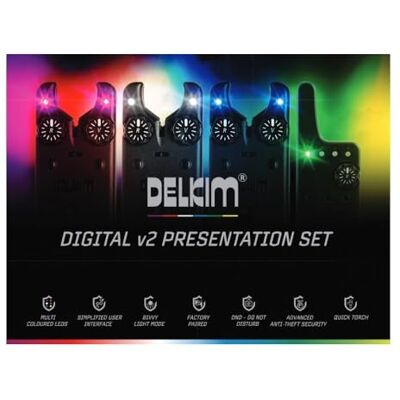 Delkim TXi-D v2 Kit de présentation numérique avec alarme de touche - Publicité Delkim TXi-D v2 Kit de présentation numérique avec alarme de touche - Publicité