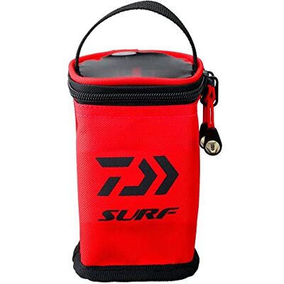 Daiwa Trousse A Plomb Surf 10x10x15cm Rouge Noir TR423687 - Publicité Daiwa Trousse A Plomb Surf 10x10x15cm Rouge Noir TR423687 - Publicité