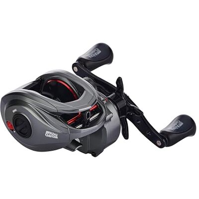 Abu Garcia Max Moulinet Casting Low Profil pour Les pêches Modernes au leurre en baitcast, big Bait et spinnerbait, Perche et brochet 61 Gris/Rouge - Publicité Abu Garcia Max Moulinet Casting Low Profil pour Les pêches Modernes au leurre en baitcast, big Bait et spinnerbait, Perche et brochet 61 Gris/Rouge - Publicité