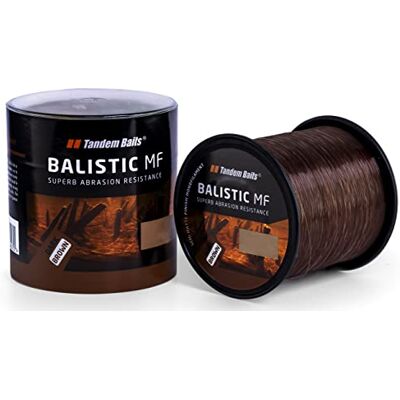 Tandem Baits 2 Pièces Balistic MF Fil de Pêche Carpe Nylon Matériel de Pêche Ultra Résistant 900 m 0,40 mm Marron Foncé - Publicité Tandem Baits 2 Pièces Balistic MF Fil de Pêche Carpe Nylon Matériel de Pêche Ultra Résistant 900 m 0,40 mm Marron Foncé - Publicité