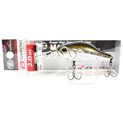 ZIPBAITS B SWITCHER 2.0 5,5CM 10G 510 SILVER SHAD - Publicité ZIPBAITS B SWITCHER 2.0 5,5CM 10G 510 SILVER SHAD - Publicité