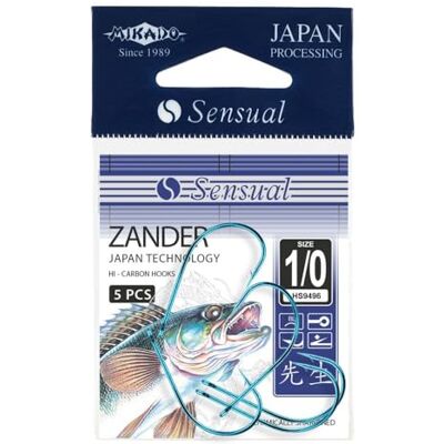 Mikado Hameçon Sensual Zander N°1/0 - Publicité Mikado Hameçon Sensual Zander N°1/0 - Publicité