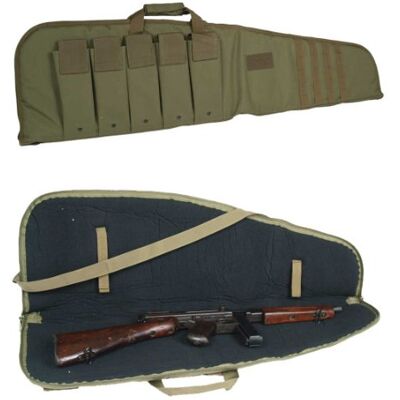 Mil-Tec Étui pour Fusil avec Sangle de Transport, Oliv, 100 - Publicité Mil-Tec Étui pour Fusil avec Sangle de Transport, Oliv, 100 - Publicité