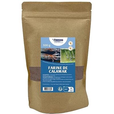 La Nantaise de Nutrition Farine DE Calamar Sachet 500 g pour appâts, bouillettes, pellets et amorces Attractif Puissant pour la pêche en mer ou rivière Farine très odorante 80% protéines - Publicité La Nantaise de Nutrition Farine DE Calamar Sachet 500 g pour appâts, bouillettes, pellets et amorces Attractif Puissant pour la pêche en mer ou rivière Farine très odorante 80% protéines - Publicité