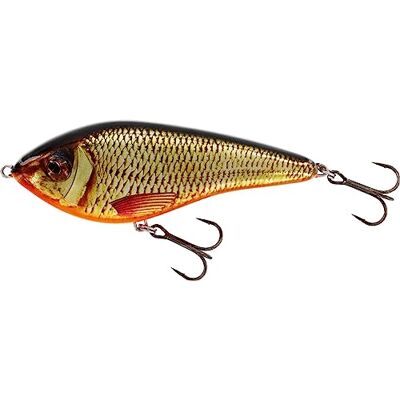 Westin Swim Glidebait Jerkbait Couleur : Real Rudd, longueur/poids/comportement de natation : 12 cm/58 g/coulant - Publicité Westin Swim Glidebait Jerkbait Couleur : Real Rudd, longueur/poids/comportement de natation : 12 cm/58 g/coulant - Publicité