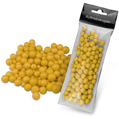 More Flotteur de pêche Pop Ups en polystyrène, couleur : jaune - Publicité More Flotteur de pêche Pop Ups en polystyrène, couleur : jaune - Publicité