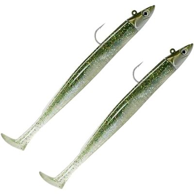 Fiiish Double Combo Shore Crazy Paddle Tail No.3-15cm 10g Ghost Minnow CPT6011 - Publicité Fiiish Double Combo Shore Crazy Paddle Tail No.3-15cm 10g Ghost Minnow CPT6011 - Publicité