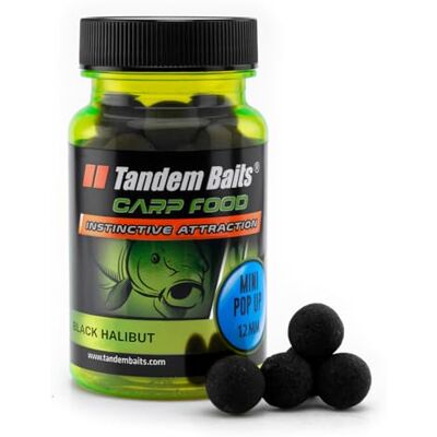 Tandem Baits Bouillettes Flottantes Pop Up pour La Pêche À La Carpe Zig Rig Chod Rig Carp Food Perfection Mini Pop-Up 12 mm 30 g Halibut Noir - Publicité Tandem Baits Bouillettes Flottantes Pop Up pour La Pêche À La Carpe Zig Rig Chod Rig Carp Food Perfection Mini Pop-Up 12 mm 30 g Halibut Noir - Publicité