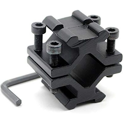 TRIROCK Universal 20mm Picatinny/Weaver Rail Dual Sides Picatinny Rails Adjustable Rifle Barrel Mount Tube Adapter Converter - Publicité TRIROCK Universal 20mm Picatinny/Weaver Rail Dual Sides Picatinny Rails Adjustable Rifle Barrel Mount Tube Adapter Converter - Publicité