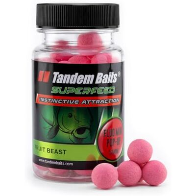 Tandem Baits SuperFeed Fluo Mini Pop-Up Fruit Beast, D'appâts pour carpes, Pêche de la Carpe, Peche, Pop-Ups, Bouillette Carpe, Professionnel Accessoires de Pêche Carpe 12mm 30g - Publicité Tandem Baits SuperFeed Fluo Mini Pop-Up Fruit Beast, D'appâts pour carpes, Pêche de la Carpe, Peche, Pop-Ups, Bouillette Carpe, Professionnel Accessoires de Pêche Carpe 12mm 30g - Publicité
