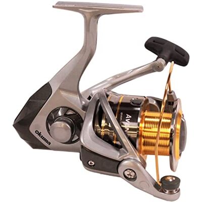 Okuma Avenger Moulinet Spinning Corps Graphite 7 roulements à Billes Eau Douce - Publicité Okuma Avenger Moulinet Spinning Corps Graphite 7 roulements à Billes Eau Douce - Publicité