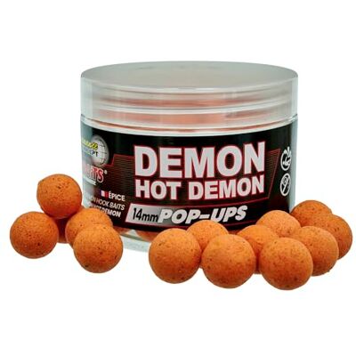 StarBaits Bouillettes Performance Concept Hot Demon Pop Up 50g D.14mm Rouge 81891 - Publicité StarBaits Bouillettes Performance Concept Hot Demon Pop Up 50g D.14mm Rouge 81891 - Publicité