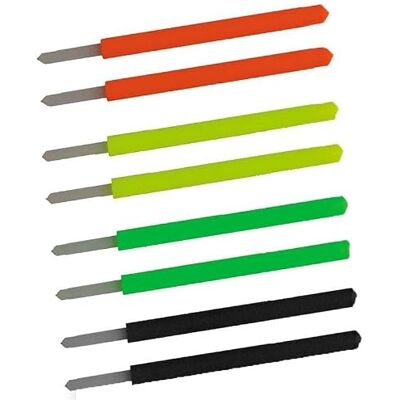 FUN FISHING Kit Antennes Series Pro 1,7mm (Rouge, Jaune, Vert, Noir) x8 - Publicité FUN FISHING Kit Antennes Series Pro 1,7mm (Rouge, Jaune, Vert, Noir) x8 - Publicité