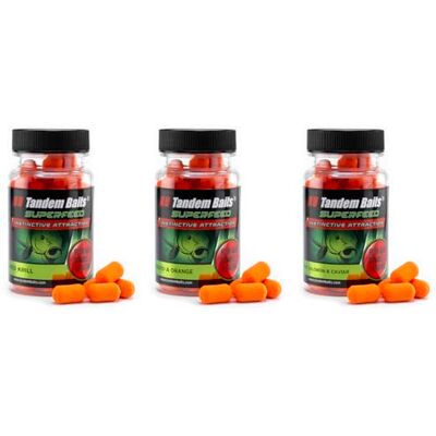 Tandem Baits Appâts Flottants pour La Pêche À La Carpe Zig Rig Chod Rig SuperFeed Fluo Mini Dumbells Floating Set De 3 30 g Mélange De Saveurs Poisson - Publicité Tandem Baits Appâts Flottants pour La Pêche À La Carpe Zig Rig Chod Rig SuperFeed Fluo Mini Dumbells Floating Set De 3 30 g Mélange De Saveurs Poisson - Publicité
