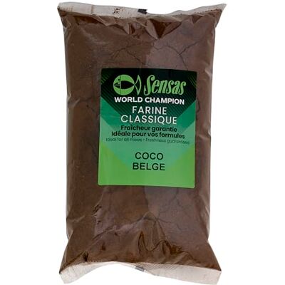 Sensas Amorce Coco Belge 1Kg 86188 - Publicité Sensas Amorce Coco Belge 1Kg 86188 - Publicité