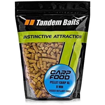Tandem Baits Carp Food XL Natural Pellets, D'appâts pour carpes, Pêche de la Carpe, Peche, Pop-Ups, Bouillette Carpe, Professionnel Accessoires de Pêche Carpe 8mm 1kg - Publicité Tandem Baits Carp Food XL Natural Pellets, D'appâts pour carpes, Pêche de la Carpe, Peche, Pop-Ups, Bouillette Carpe, Professionnel Accessoires de Pêche Carpe 8mm 1kg - Publicité