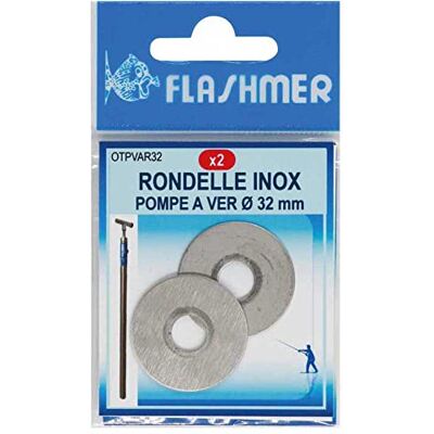 FLASHMER Rondelles INOX Pompe A Ver 2, 0.50 - Publicité FLASHMER Rondelles INOX Pompe A Ver 2, 0.50 - Publicité