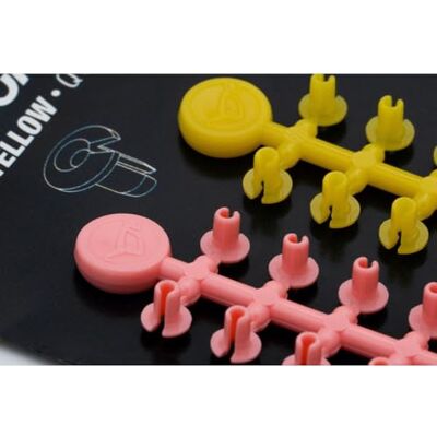 Korda Floss Caps Pink/Yellow - Publicité Korda Floss Caps Pink/Yellow - Publicité