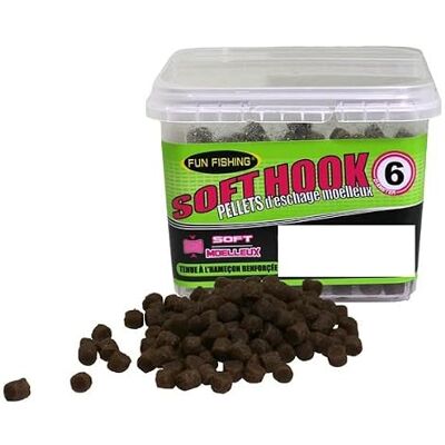 FUN FISHING Soft Hooks Pellets 120gr 6 mm Hemp & Bun Spice (Chénevis & Pain d'épices) - Publicité FUN FISHING Soft Hooks Pellets 120gr 6 mm Hemp & Bun Spice (Chénevis & Pain d'épices) - Publicité