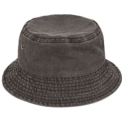TOSKATOK Chapeau de pêcheur Chapeau de Seau et Soleil en Pur Coton délavé Protection Solaire UV Respirant Plage Vacances voyage-CHARCOAL-60 - Publicité TOSKATOK Chapeau de pêcheur Chapeau de Seau et Soleil en Pur Coton délavé Protection Solaire UV Respirant Plage Vacances voyage-CHARCOAL-60 - Publicité