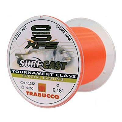 Trabucco Ligne de Pêche en Silicone Surf Cast XPS S-Force 0.181 mm 300 m Fil de Pêche Monofilament Invisible Mer Spinning Carnassiers Truite - Publicité Trabucco Ligne de Pêche en Silicone Surf Cast XPS S-Force 0.181 mm 300 m Fil de Pêche Monofilament Invisible Mer Spinning Carnassiers Truite - Publicité