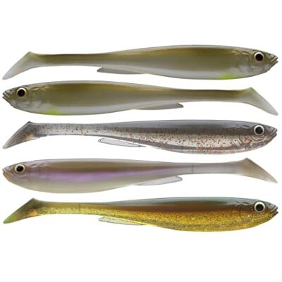 Daiwa Prorex Slim Shady, Assortiment Couleurs Nature, 7,5cm, 3,3g, Leurre Souple pour la Pêche, 5 pièces, - Publicité Daiwa Prorex Slim Shady, Assortiment Couleurs Nature, 7,5cm, 3,3g, Leurre Souple pour la Pêche, 5 pièces, - Publicité