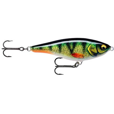 Rapala Leurre de Pêche Twitchin' Rap Construction Abachi Leurre Pêche d'eau Douce Coulant Lentement Profondeur de Nage 0,6-1,5m Taille 12cm / 53g Fabriqué en Estonie Live Perch - Publicité Rapala Leurre de Pêche Twitchin' Rap Construction Abachi Leurre Pêche d'eau Douce Coulant Lentement Profondeur de Nage 0,6-1,5m Taille 12cm / 53g Fabriqué en Estonie Live Perch - Publicité