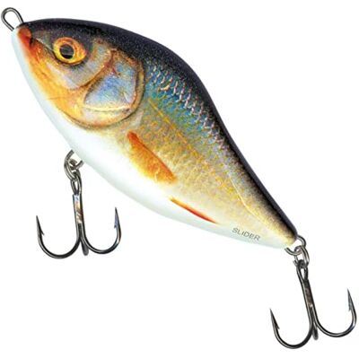 Salmo Slider Sinking 5cm couleur Real Roach - Publicité Salmo Slider Sinking 5cm couleur Real Roach - Publicité