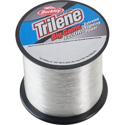 Berkley Trilene Big Game Fluorocarbon Ligne de pêche Unisexe, Transparent, 15lb-350yd - Publicité Berkley Trilene Big Game Fluorocarbon Ligne de pêche Unisexe, Transparent, 15lb-350yd - Publicité