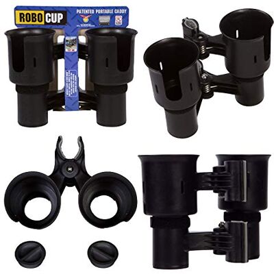 Robo Cup Meilleur Porte-gobelets pour Boissons, pêche, Chaise de Plage, Pied de Micro - Publicité Robo Cup Meilleur Porte-gobelets pour Boissons, pêche, Chaise de Plage, Pied de Micro - Publicité