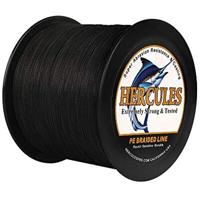 HERCULES Super Cast 100-2000m 109-2187 Yards 6-100lbs Test Ligne de pêche tressée pour Eau salée PE Tresse Lignes de Poisson Superline 4 brins - Publicité HERCULES Super Cast 100-2000m 109-2187 Yards 6-100lbs Test Ligne de pêche tressée pour Eau salée PE Tresse Lignes de Poisson Superline 4 brins - Publicité